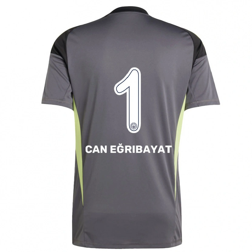 Danxen Heren İrfan Can Eğribayat #1 Dim Grijs Zwart Keepersshirt 2025/26 T-Shirt