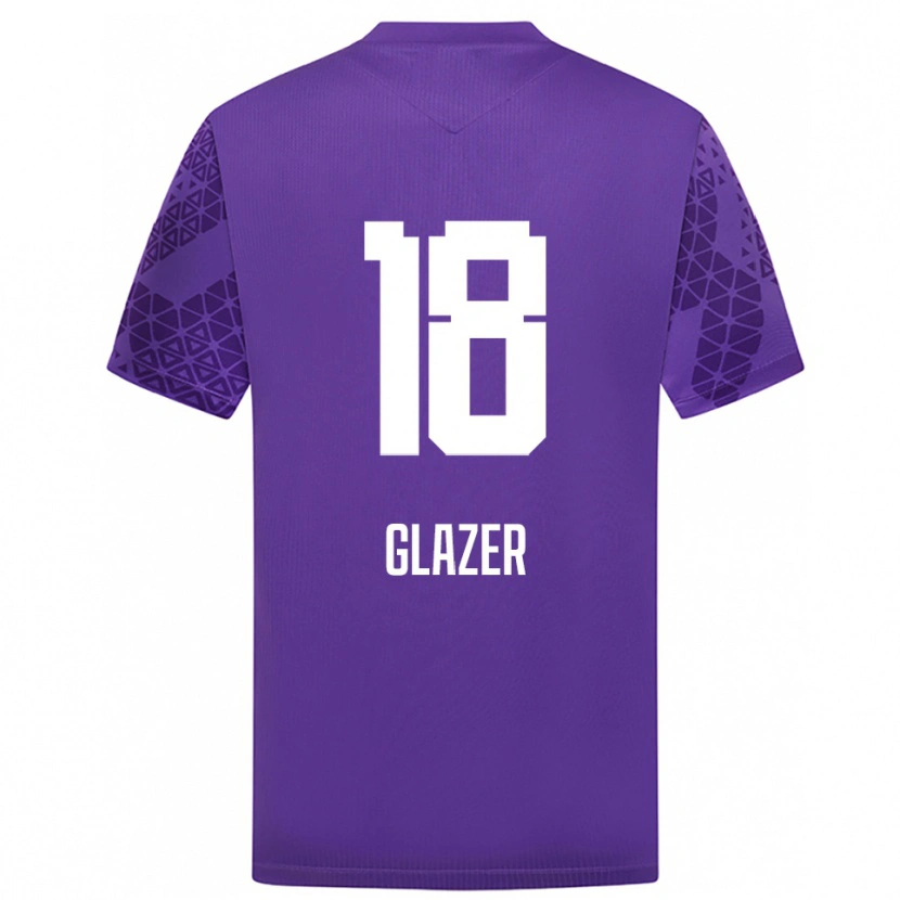 Danxen Heren Omri Glazer #18 Indigo Wit Keepersshirt 2025/26 T-Shirt