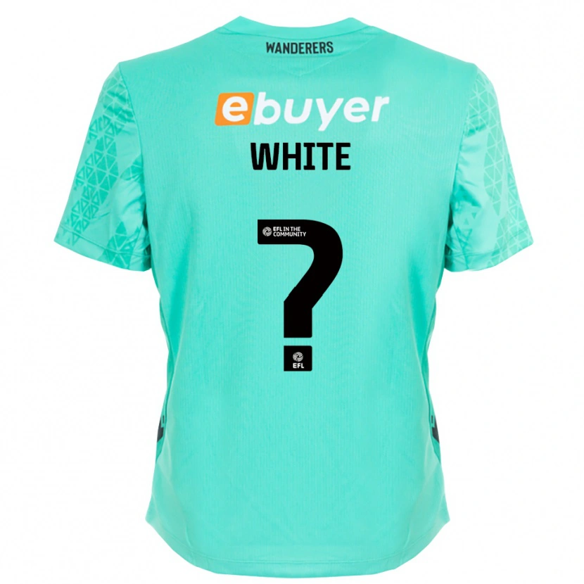 Danxen Dames Annabelle White #0 Aqua Zwart Keepersshirt 2025/26 T-Shirt