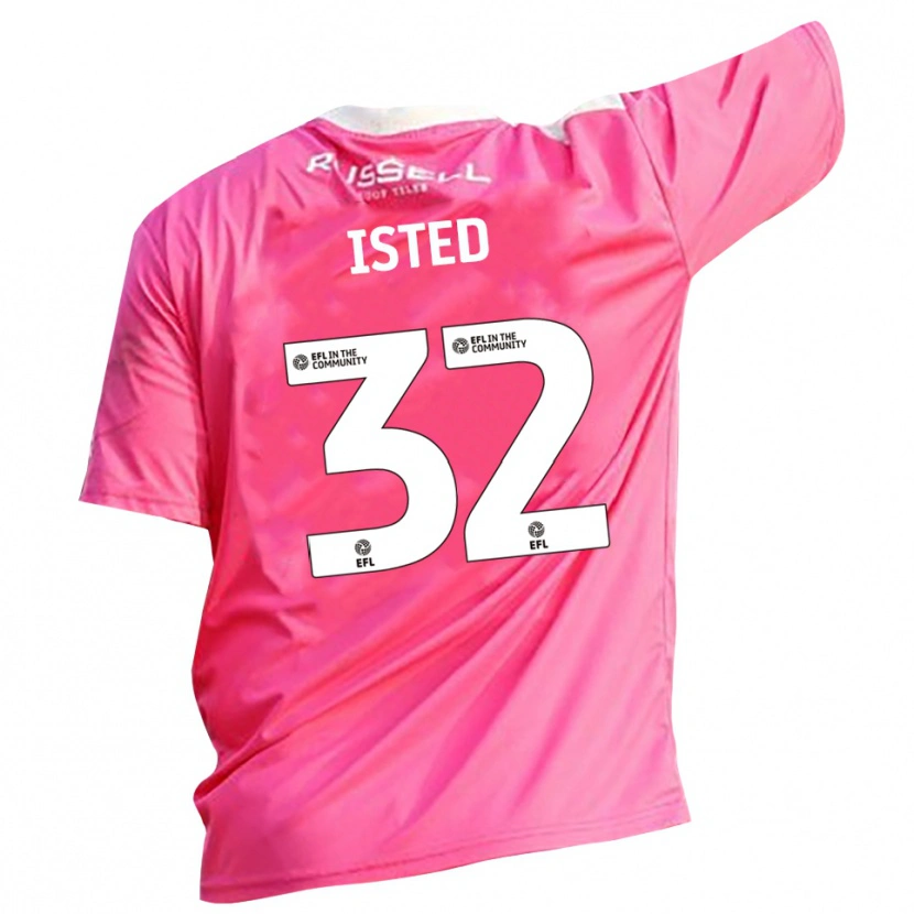 Danxen Dames Harry Isted #32 Roze Roze Keepersshirt 2025/26 T-Shirt