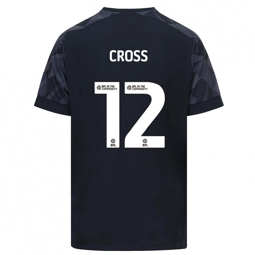 Danxen Dames Alex Cross #12 Zwart Wit Keepersshirt 2025/26 T-Shirt