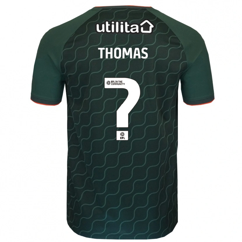 Danxen Dames Lucas Thomas #0 Donkergroen Keepersshirt 2025/26 T-Shirt
