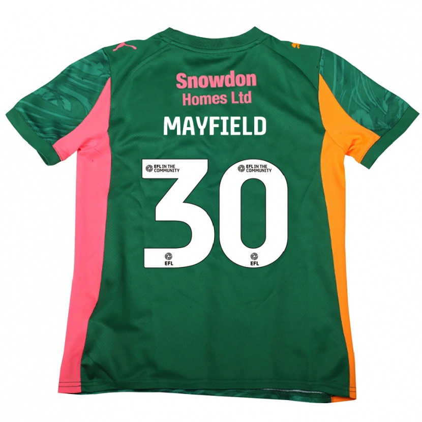 Danxen Dames Holly Mayfield #30 Donkergroen Roze Keepersshirt 2025/26 T-Shirt