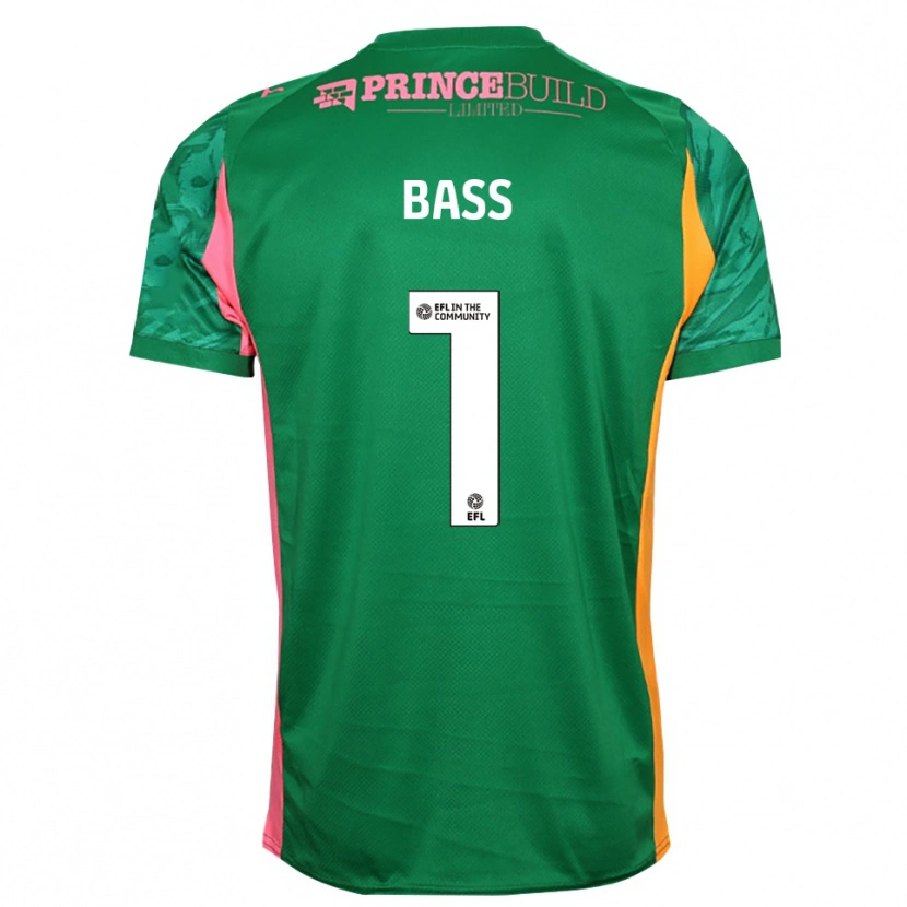 Danxen Dames Alex Bass #1 Groen Roze Keepersshirt 2025/26 T-Shirt