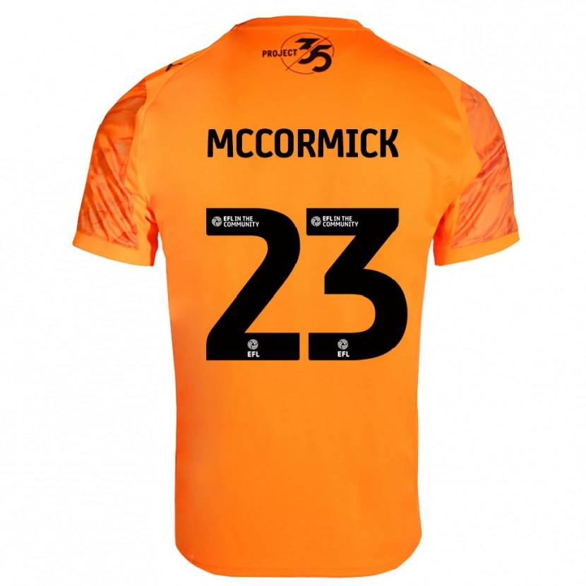 Danxen Dames Leo McCormick #23 Oranje Zwart Keepersshirt 2025/26 T-Shirt