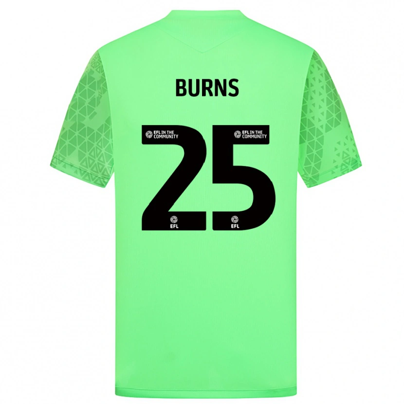 Danxen Dames Jacqueline Burns #25 Lichtgroen Keepersshirt 2025/26 T-Shirt