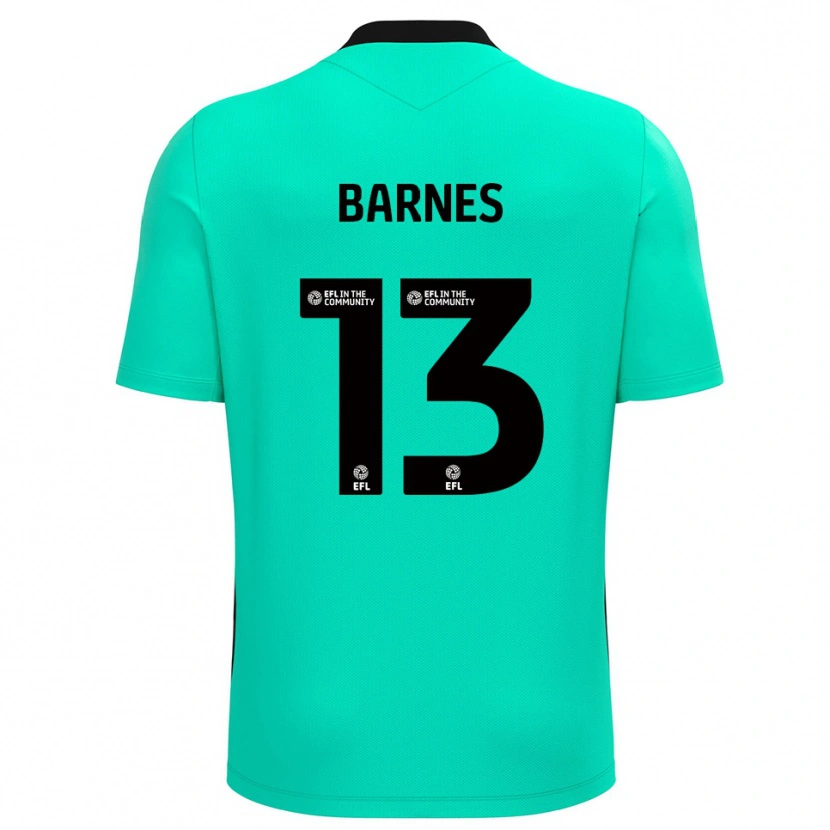 Danxen Dames Callum Barnes #13 Turquoise Keepersshirt 2025/26 T-Shirt