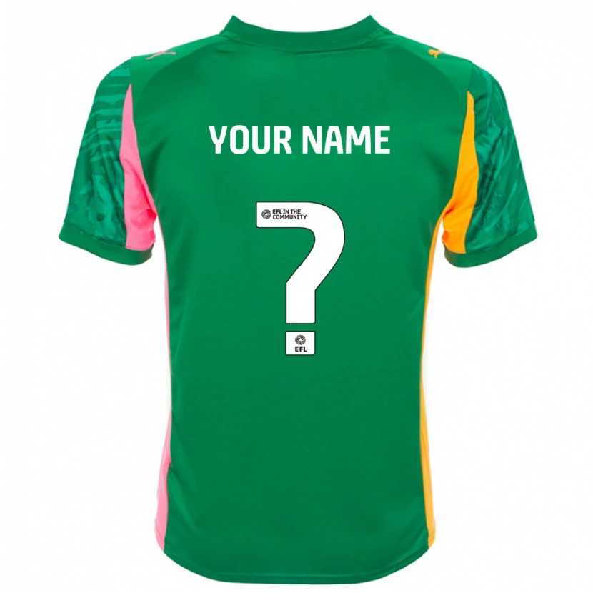 Danxen Dames Stockport County Groen Roze Wit Keepersshirt 2025/26 T-Shirt