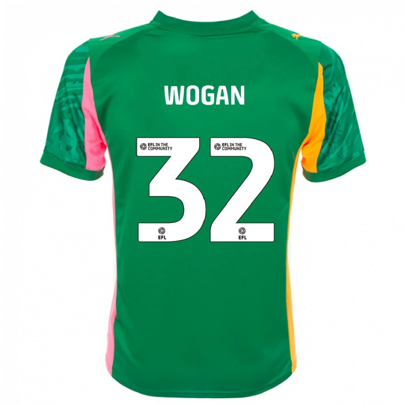 Danxen Dames Andrew Wogan #32 Groen Roze Wit Keepersshirt 2025/26 T-Shirt