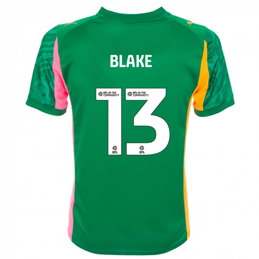 Danxen Dames Billy Blake #13 Groen Roze Wit Keepersshirt 2025/26 T-Shirt