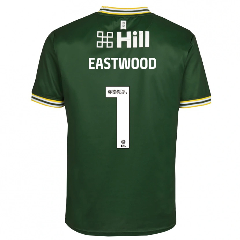 Danxen Dames Jake Eastwood #1 Donkergroen Wit Keepersshirt 2025/26 T-Shirt