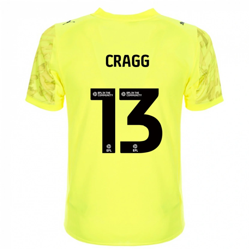 Danxen Dames Rio Cragg #13 Geel Zwart Keepersshirt 2025/26 T-Shirt