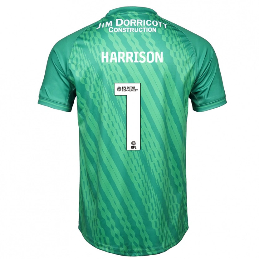 Danxen Dames Elyh Harrison #1 Groen Turquoise Keepersshirt 2025/26 T-Shirt