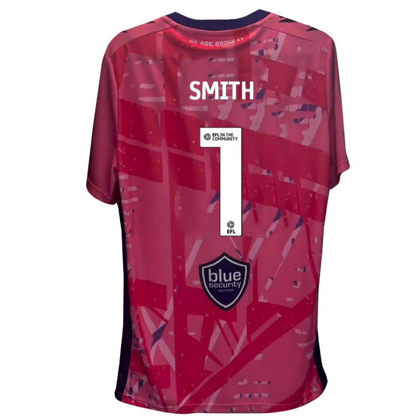 Danxen Dames Grant Smith #1 Roze Wit Keepersshirt 2025/26 T-Shirt