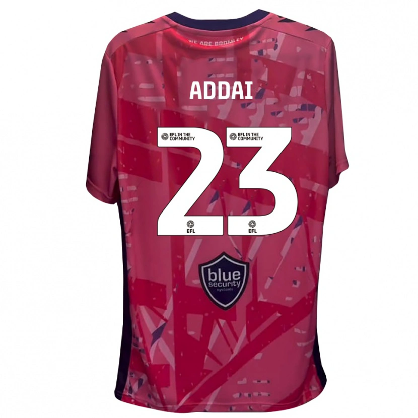 Danxen Dames Dillon Addai #23 Roze Wit Keepersshirt 2025/26 T-Shirt