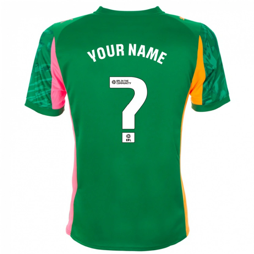 Danxen Dames Chesterfield FC Groen Roze Oranje Keepersshirt 2025/26 T-Shirt
