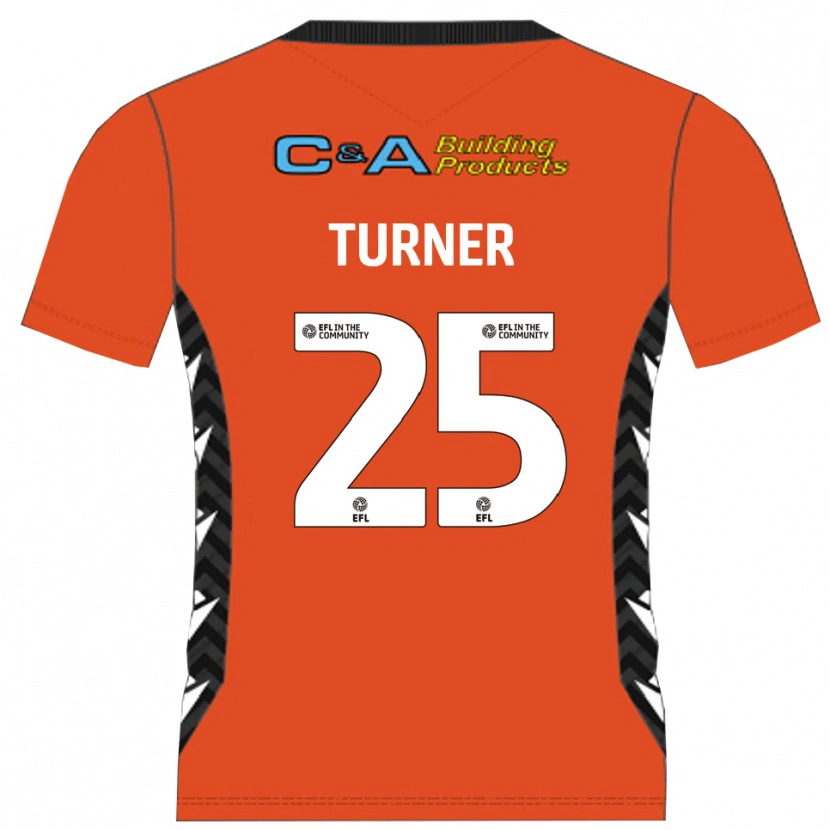 Danxen Dames Jake Turner #25 Oranje Zwart Keepersshirt 2025/26 T-Shirt