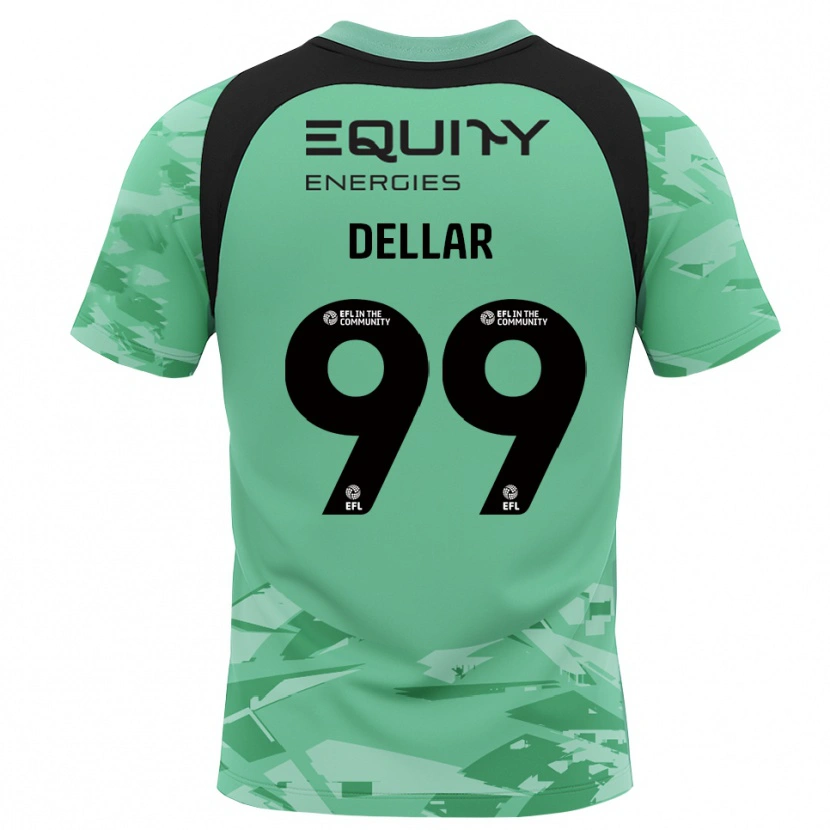 Danxen Dames Megan Dellar #99 Lichtgroen Glack Keepersshirt 2025/26 T-Shirt