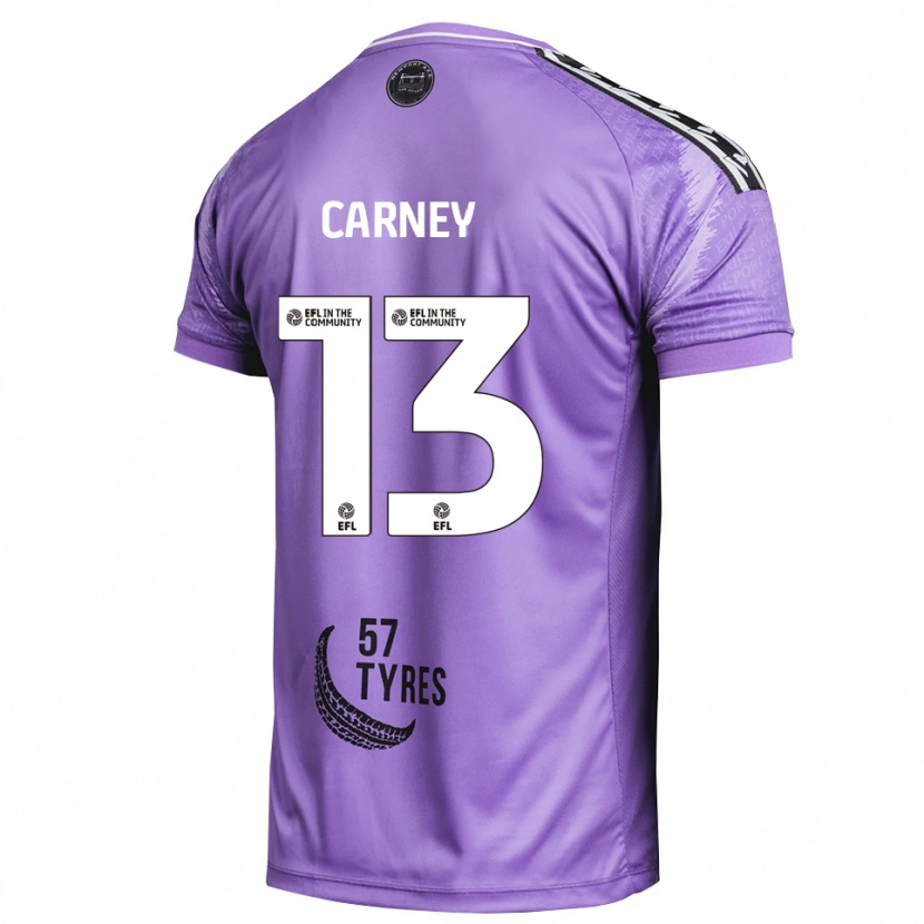 Danxen Dames Jacob Carney #13 Lichtpaars Keepersshirt 2025/26 T-Shirt