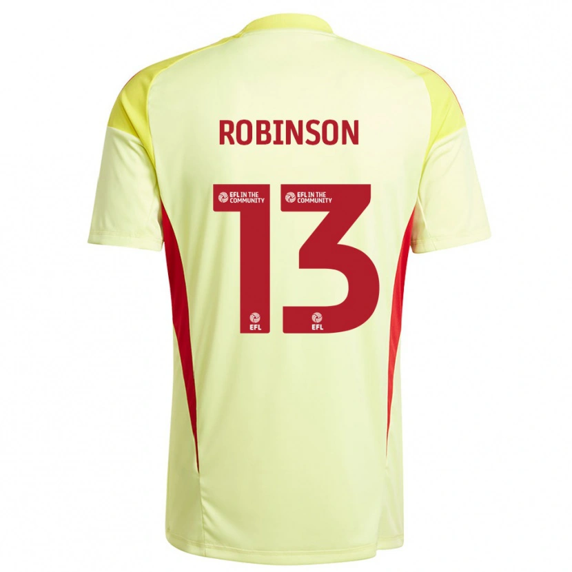 Danxen Dames Anton Robinson #13 Lichtgeel Keepersshirt 2025/26 T-Shirt