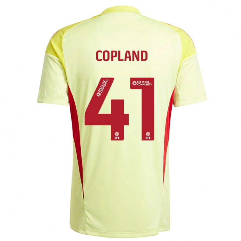 Danxen Dames Jack Copland #41 Lichtgeel Keepersshirt 2025/26 T-Shirt