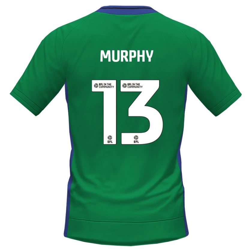 Danxen Dames Joe Murphy #13 Groen Blauw Keepersshirt 2025/26 T-Shirt