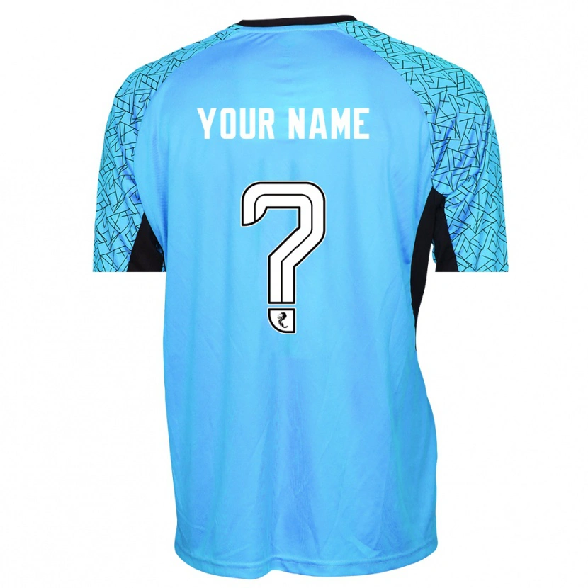 Danxen Dames Livingston FC Blauw Zwart Keepersshirt 2025/26 T-Shirt