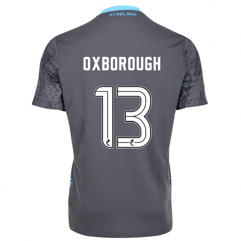 Danxen Dames Aston Oxborough #13 Grijs Wit Keepersshirt 2025/26 T-Shirt