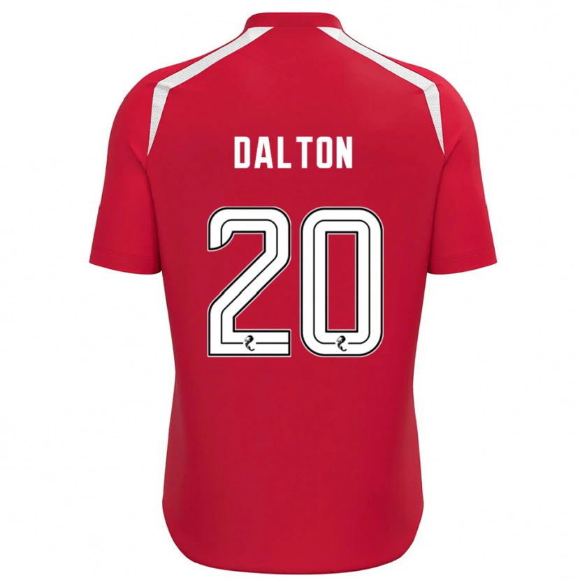 Danxen Dames Sean Dalton #20 Rood Wit Keepersshirt 2025/26 T-Shirt