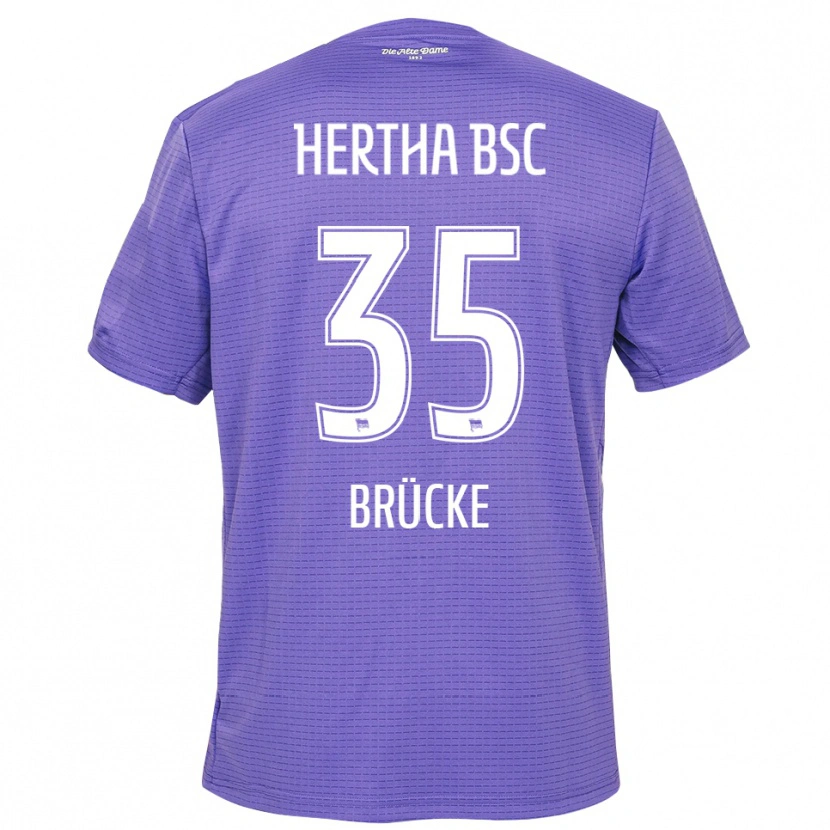 Danxen Dames Marius Gersbeck #35 Paars Wit Keepersshirt 2025/26 T-Shirt