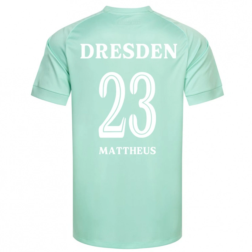Danxen Dames Paul Mattheus #23 Licht Groen Wit Keepersshirt 2025/26 T-Shirt