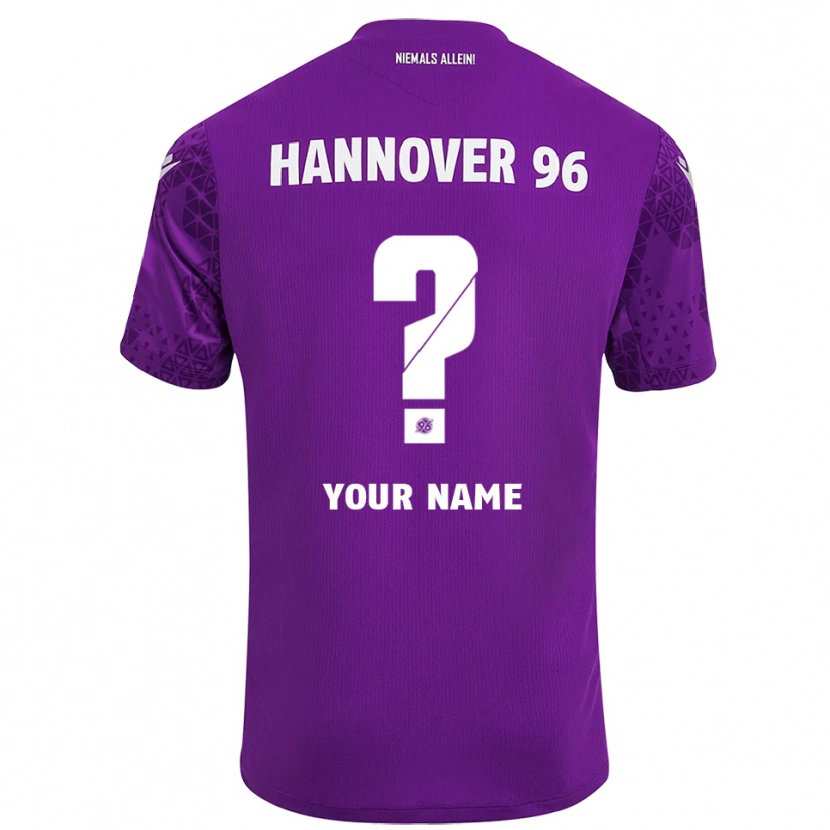 Danxen Dames Hannover 96 Paars Wit Keepersshirt 2025/26 T-Shirt