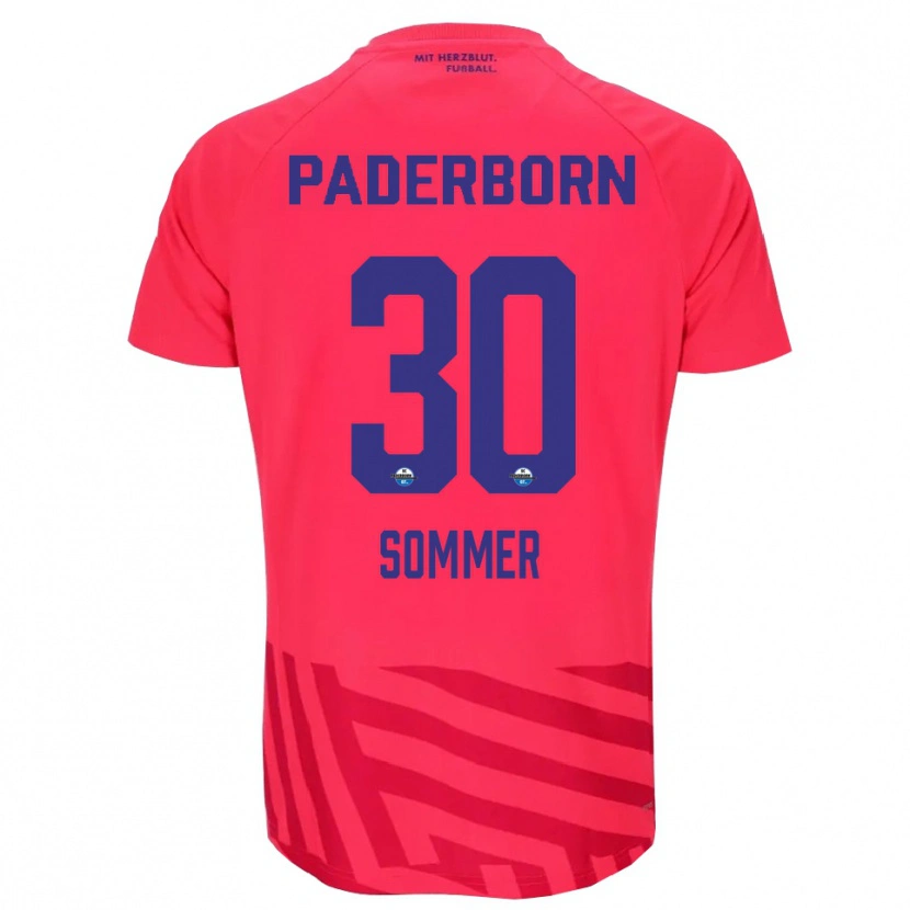 Danxen Dames Konstantin Sommer #30 Rood Zwart Keepersshirt 2025/26 T-Shirt