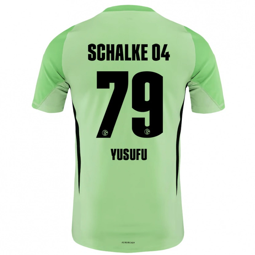 Danxen Dames Leonie Bendzulla #79 Licht Groen Zwart Keepersshirt 2025/26 T-Shirt