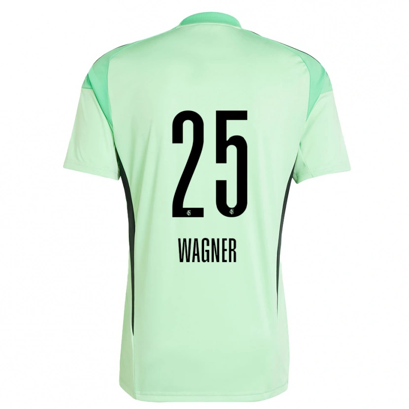 Danxen Dames Allison Wagner #25 Licht Groen Zwart Keepersshirt 2025/26 T-Shirt