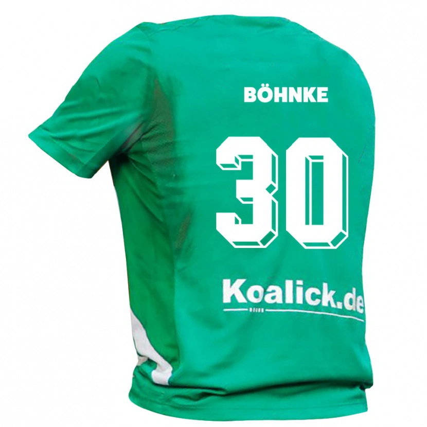 Danxen Dames Max Böhnke #30 Groen Wit Keepersshirt 2025/26 T-Shirt