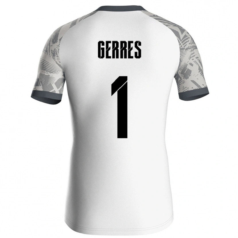 Danxen Dames Romero Gerres #1 Grijs Wit Keepersshirt 2025/26 T-Shirt
