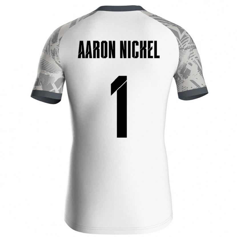 Danxen Dames Arvit Aaron Nickel #1 Grijs Wit Keepersshirt 2025/26 T-Shirt