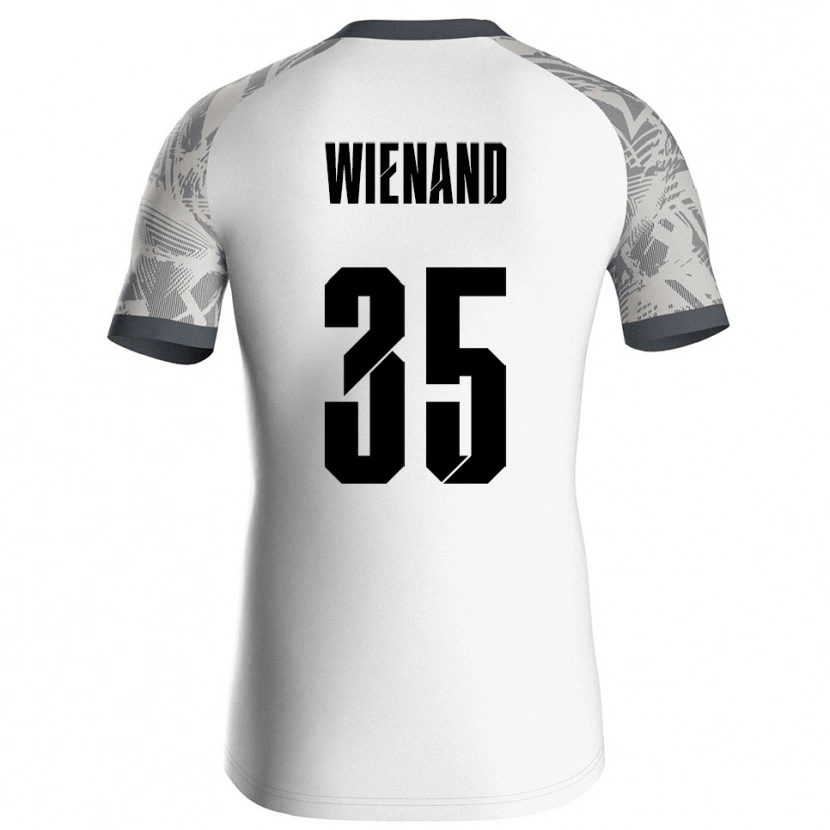 Danxen Dames Felix Wienand #35 Grijs Wit Keepersshirt 2025/26 T-Shirt