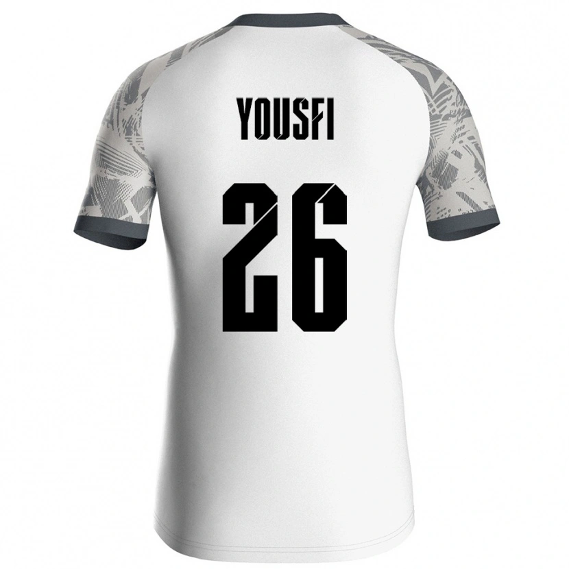 Danxen Dames Elias Yousfi #26 Grijs Wit Keepersshirt 2025/26 T-Shirt
