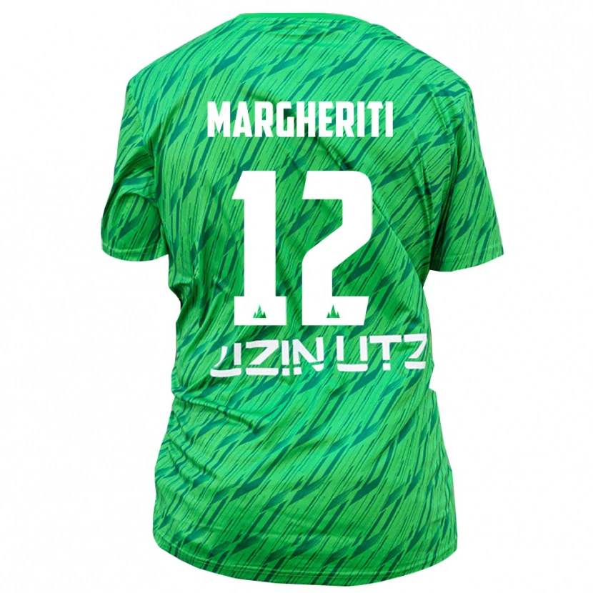 Danxen Dames Danilo Margheriti #12 Groen Rood Keepersshirt 2025/26 T-Shirt