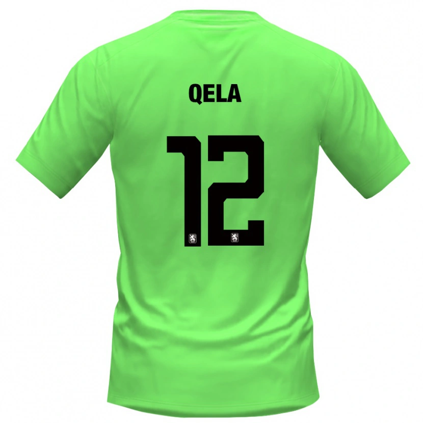Danxen Dames Miran Qela #12 Lentegroen Keepersshirt 2025/26 T-Shirt