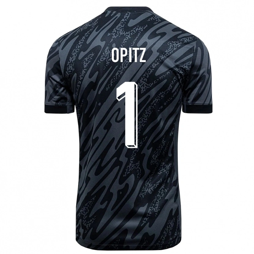 Danxen Dames Tom Opitz #1 Zwartgrijs Keepersshirt 2025/26 T-Shirt