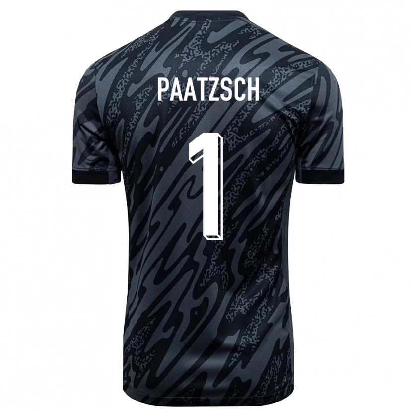 Danxen Dames Pascal Paatzsch #1 Zwartgrijs Keepersshirt 2025/26 T-Shirt