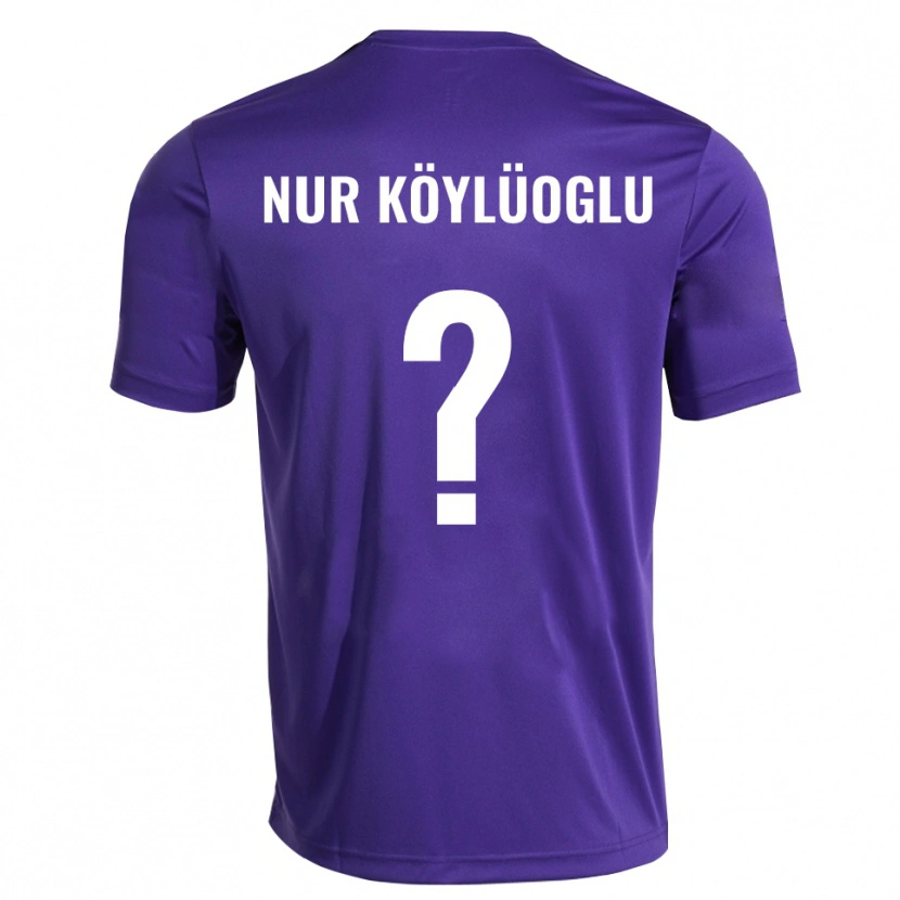 Danxen Dames Zehra Nur Köylüoglu #0 Paars Wit Keepersshirt 2025/26 T-Shirt