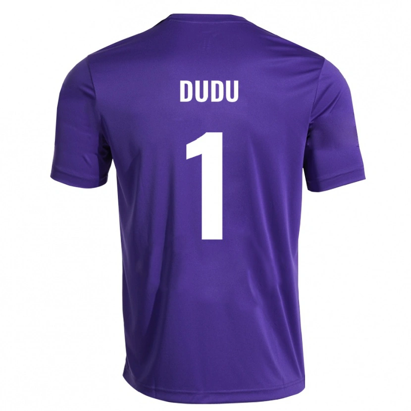 Danxen Dames Dudu #1 Paars Wit Keepersshirt 2025/26 T-Shirt