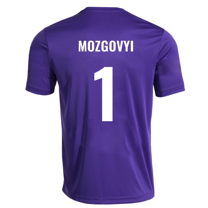 Danxen Dames Arseniy Mozgovyi #1 Paars Wit Keepersshirt 2025/26 T-Shirt