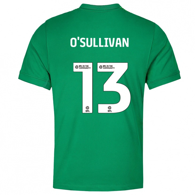 Danxen Dames William O'Sullivan #13 Groen Wit Keepersshirt 2025/26 T-Shirt