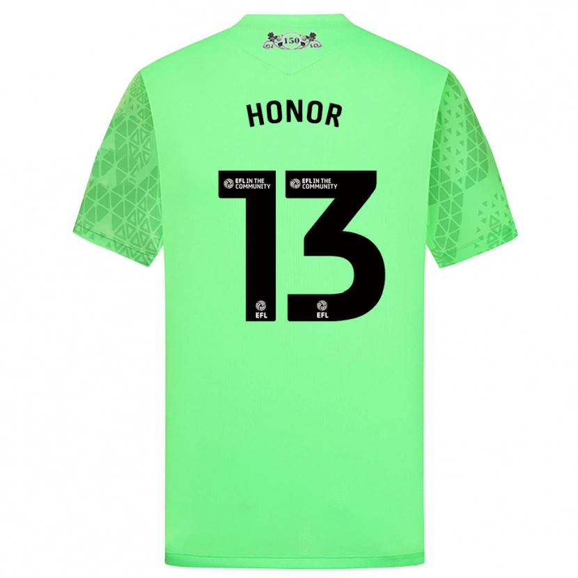 Danxen Dames Solomon Honor #13 Fluorescerend Groen Keepersshirt 2025/26 T-Shirt