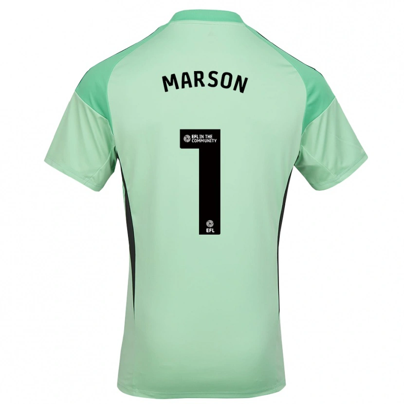 Danxen Dames Freddie Marson #1 Lichtgroen Zwart Keepersshirt 2025/26 T-Shirt